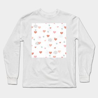 Hearts Long Sleeve T-Shirt